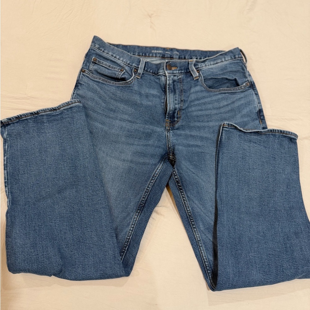 Old Navy Men's Straight Jeans in Blue